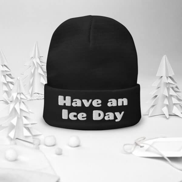 Knit Beanie "Have an Ice Day" - Image 2