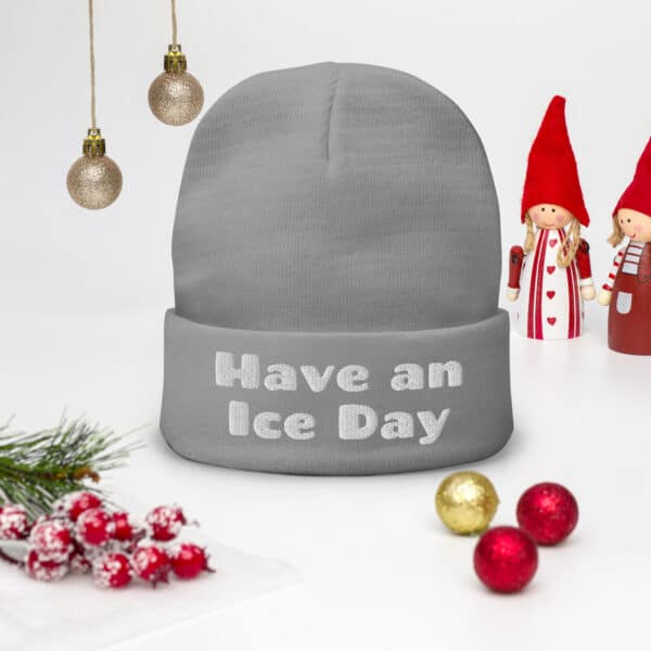 Knit Beanie "Have an Ice Day" - Image 9