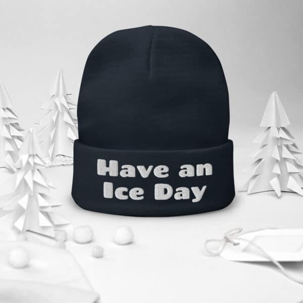 Knit Beanie "Have an Ice Day" - Image 4