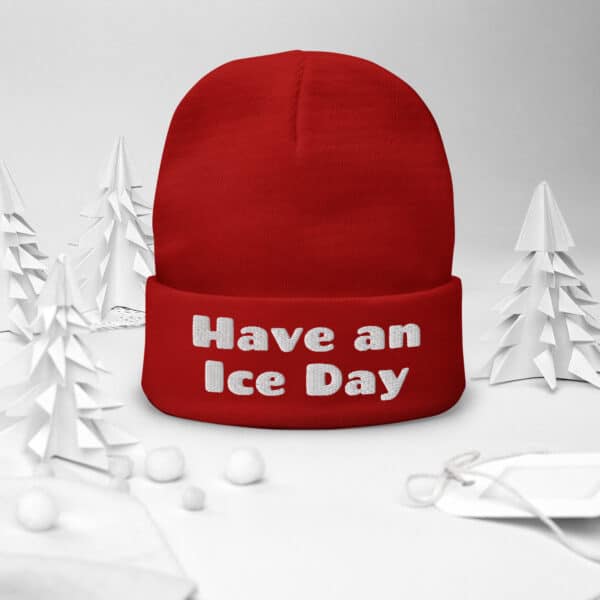 Knit Beanie "Have an Ice Day" - Image 6